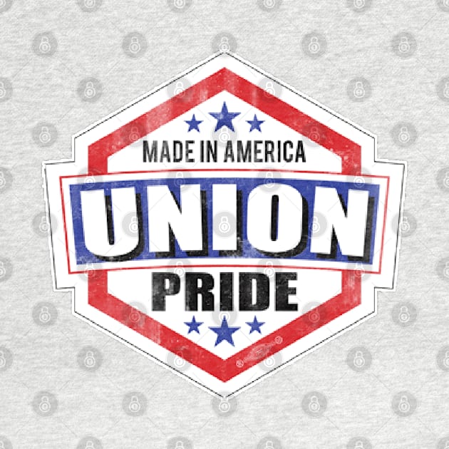 Union Pride Made in America by  The best hard hat stickers 